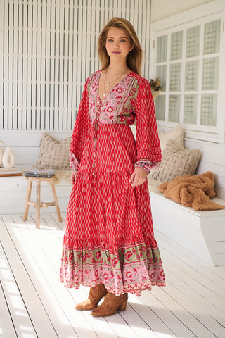 JAASE - TERESA LACE MAXI DRESS - ZELIE