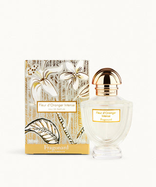 Fragonard perfume bottle prestige collection, gold lid, Fleur d'Oranger