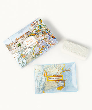 Fragonard Belle d'Arles Soap & Dish Set - Aviva Parfumerie
