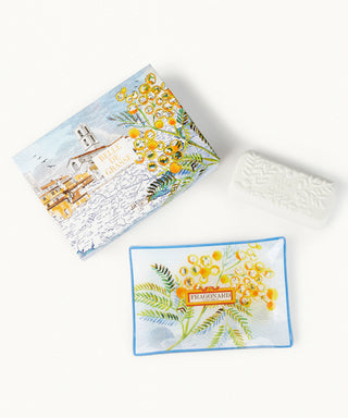 Fragonard Belle de Grasse Soap & Dish Set - Aviva Parfumerie