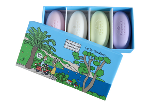 Fragonard Soledad Porte Bonheur Soap Gift Box 4x50g - Aviva Parfumerie