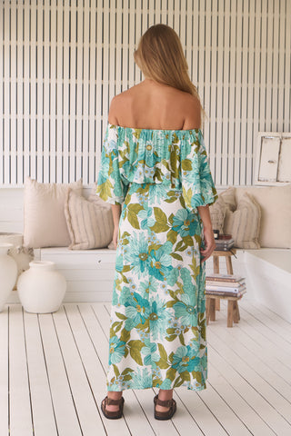 Hallie Maxi - Amaya Print - Aviva Parfumerie
