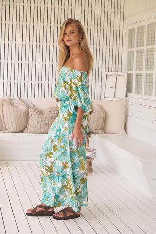 Hallie Maxi - Amaya Print - Aviva Parfumerie