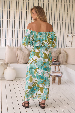 Hallie Maxi - Amaya Print - Aviva Parfumerie