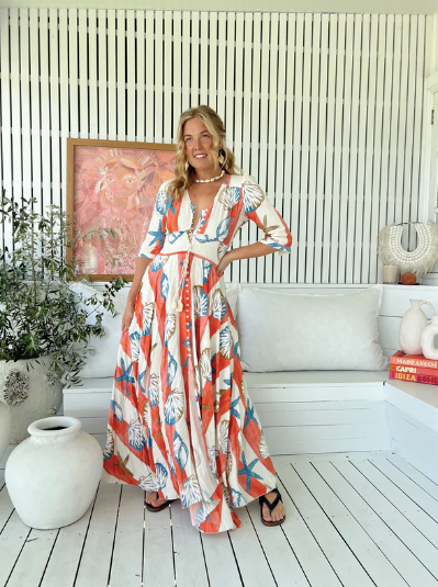 jaase indiana maxi dress INDIANA MAXI LONG ISLAND - Jaase