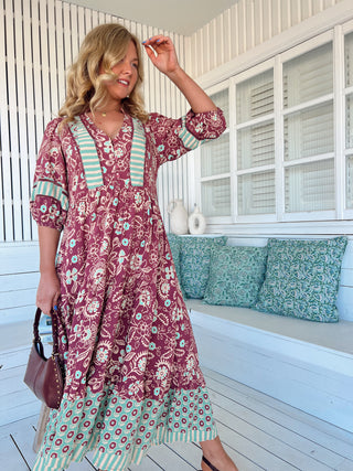 Jaase - MILA MIDI DRESS - ATHENA