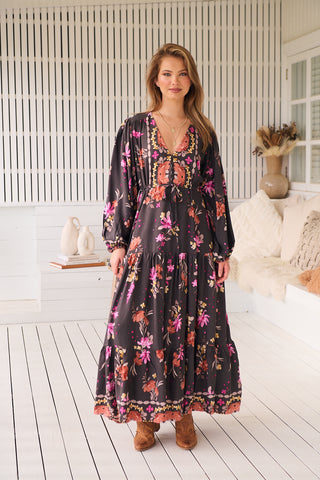JAASE - Monarch Bloom Print  - Teresa Maxi Dress