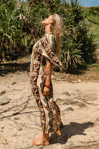 Jaase - Cacao Print Bree Maxi