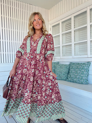 Jaase - MILA MIDI DRESS - ATHENA