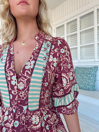 Jaase - MILA MIDI DRESS - ATHENA