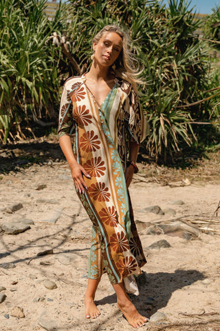 Jaase - Cacao Print Bree Maxi