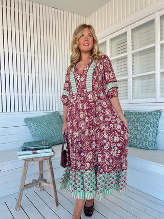 Jaase - MILA MIDI DRESS - ATHENA