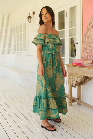 JAASE - ROMY DRESS ISLAND LUXE PRINT