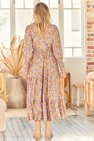 Amity Print Stephanie Maxi - Aviva Parfumerie