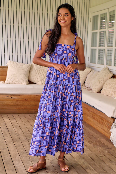 MARLEY MAXI DRESS - ABBI – Aviva Parfumerie