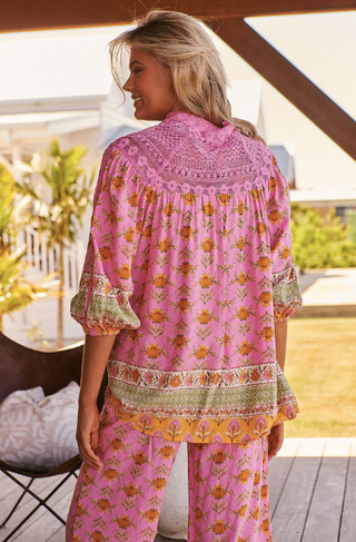 Florence Blouse Blushing Meadow - Aviva Parfumerie