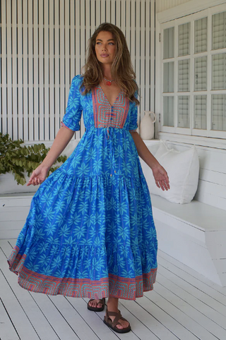 TESSA MAXI DRESS - TAKE ME ON VACAY